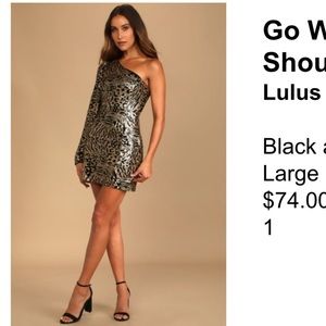 Brand new dress from Lulus, never worn. Tags attached.